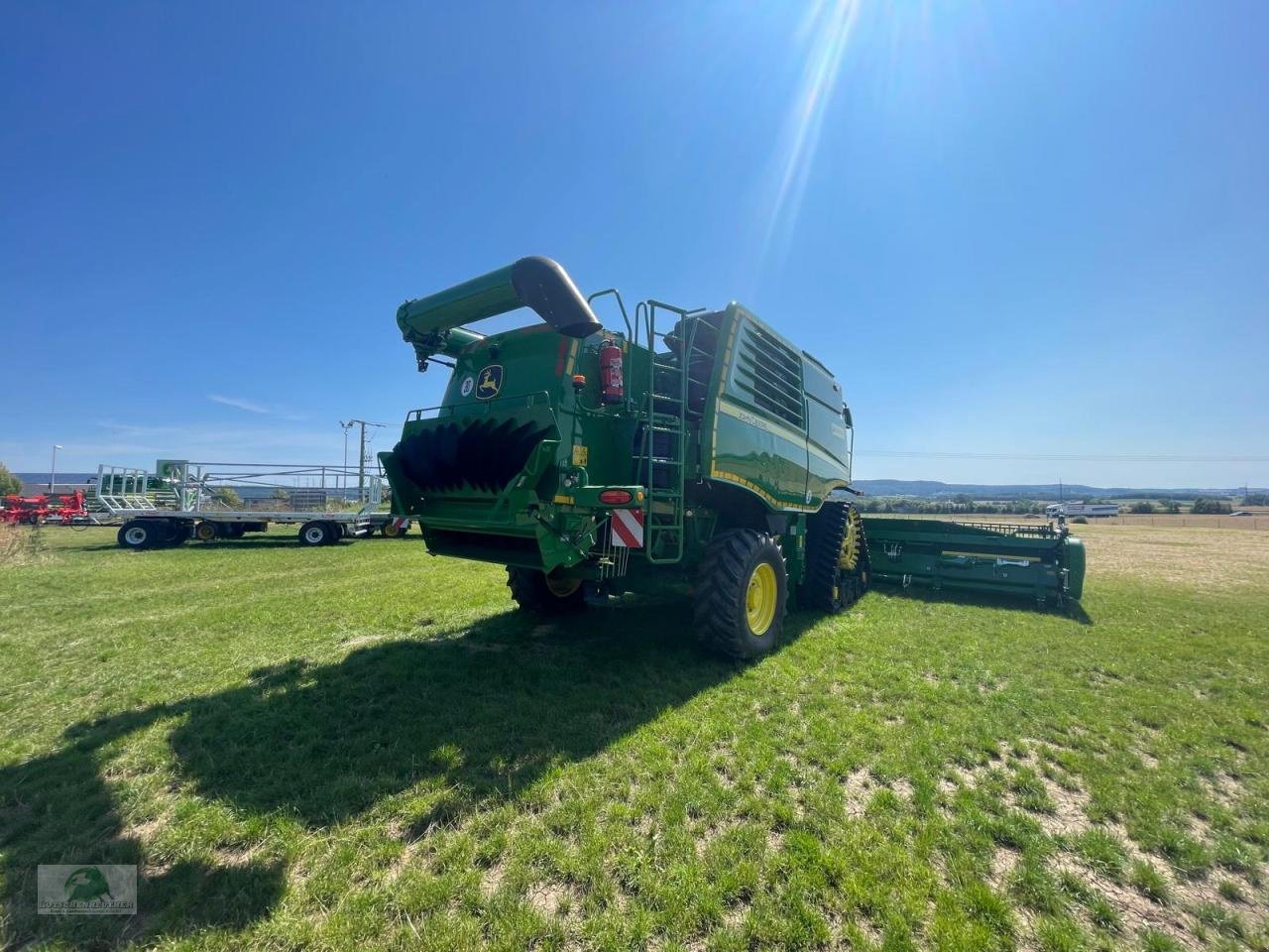 Mähdrescher des Typs John Deere T670 mit Raupenlaufwerk, Gebrauchtmaschine in Hofheim (Bild 4)