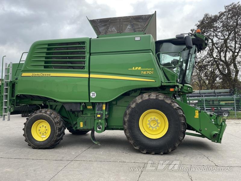 Mähdrescher des Typs John Deere T670 ProDrive, Gebrauchtmaschine in Sülzetal OT Altenweddingen (Bild 3)