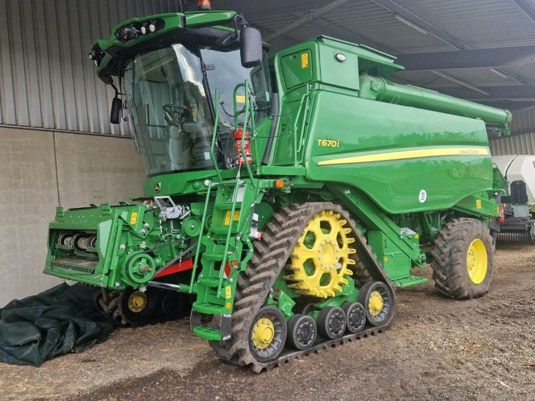 Mähdrescher van het type John Deere T670 Raupe, Gebrauchtmaschine in Kölleda (Foto 6)