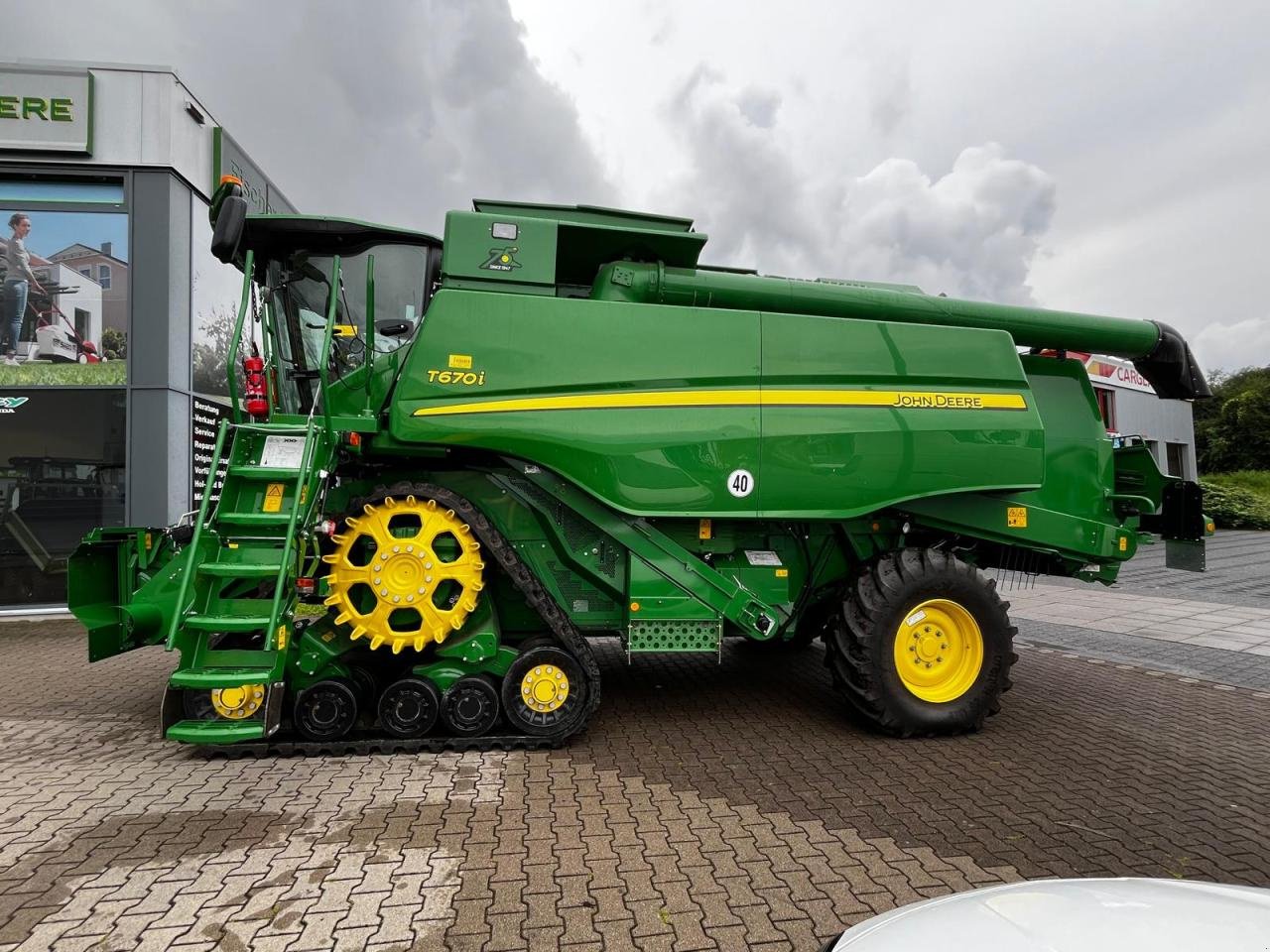 Mähdrescher типа John Deere T670+Raupenlaufwerk, Gebrauchtmaschine в Zweibrücken (Фотография 7)