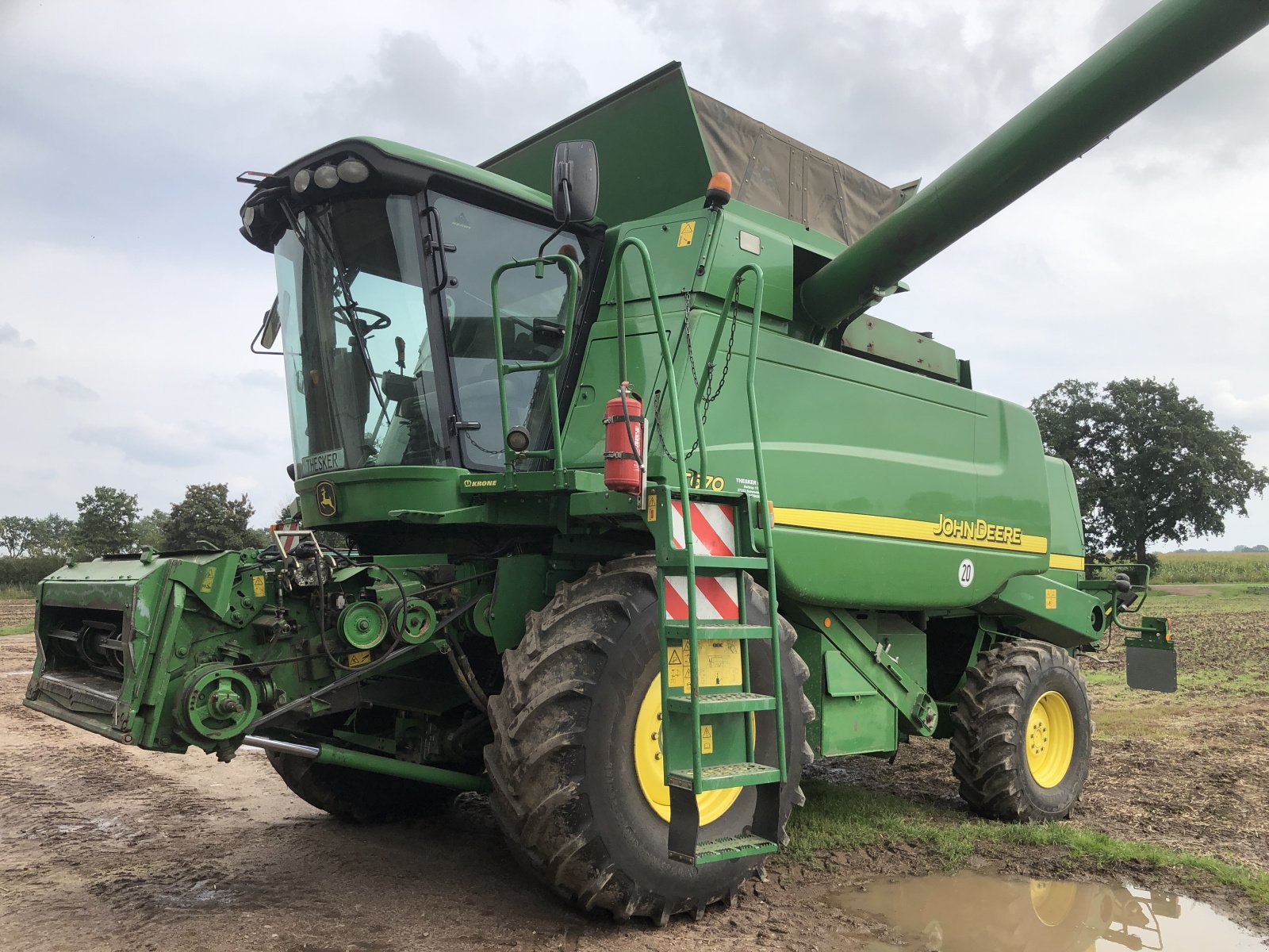 Mähdrescher typu John Deere T670, Gebrauchtmaschine v Schweringen (Obrázok 1)