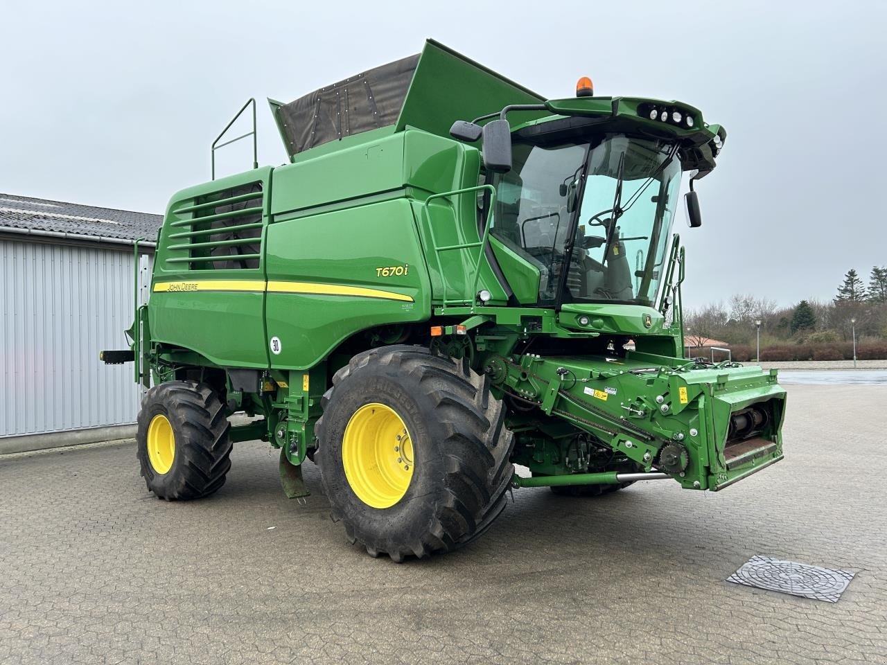 Mähdrescher del tipo John Deere T670, Gebrauchtmaschine In Bramming (Immagine 8)