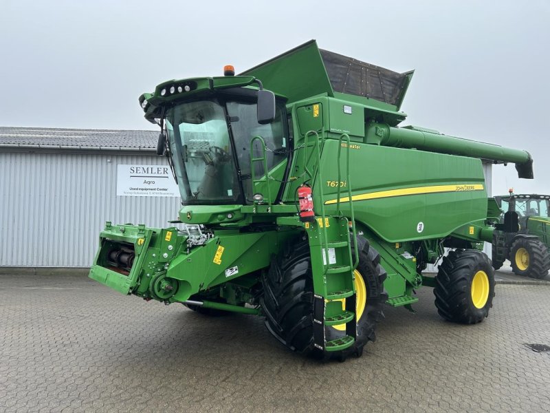 Mähdrescher типа John Deere T670, Gebrauchtmaschine в Bramming (Фотография 1)