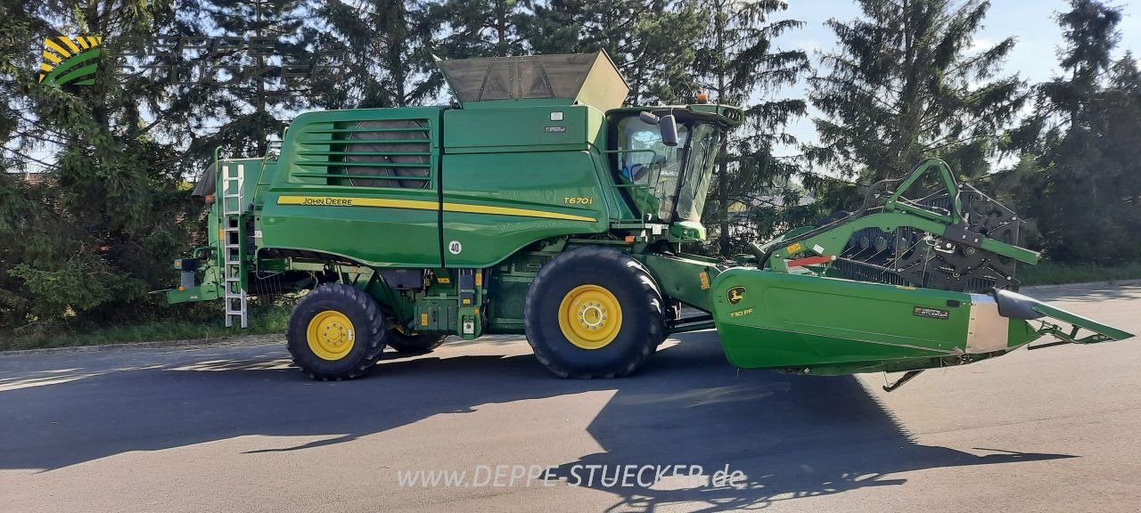 Mähdrescher van het type John Deere T670, Gebrauchtmaschine in Beckum (Foto 1)