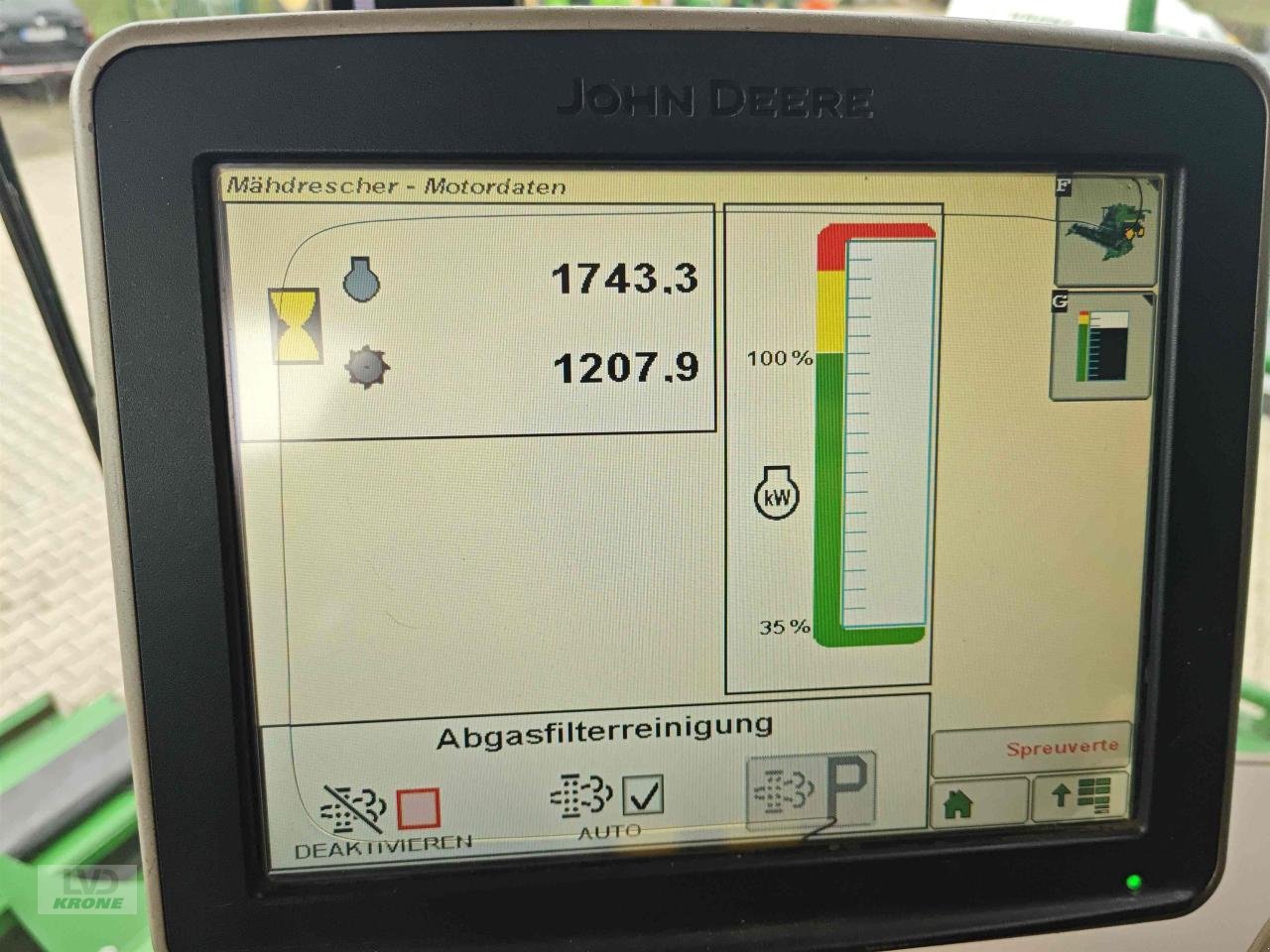 Mähdrescher del tipo John Deere T670, Gebrauchtmaschine In Zorbau (Immagine 10)