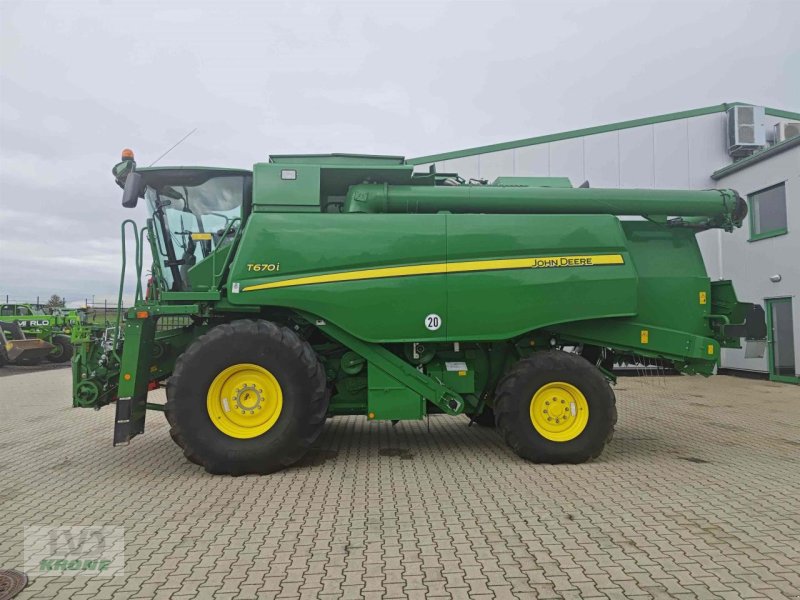 Mähdrescher del tipo John Deere T670, Gebrauchtmaschine en Zorbau (Imagen 1)