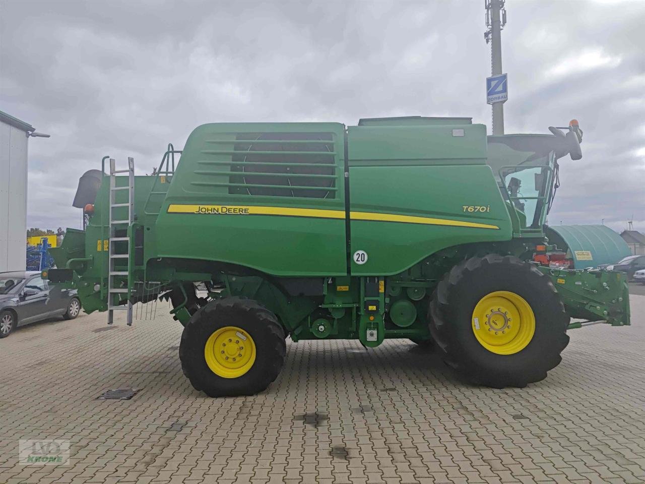 Mähdrescher typu John Deere T670, Gebrauchtmaschine w Zorbau (Zdjęcie 2)