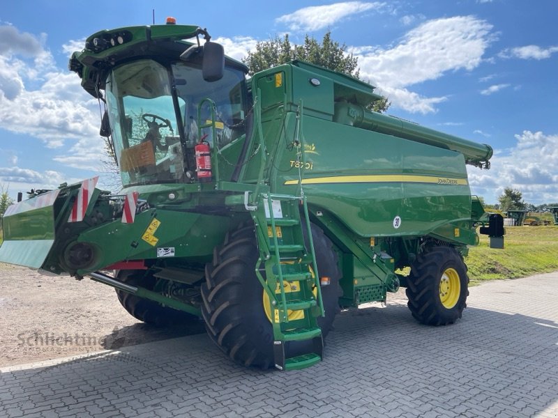 Mähdrescher of the type John Deere T670, Vorführmaschine in Marxen (Picture 8)