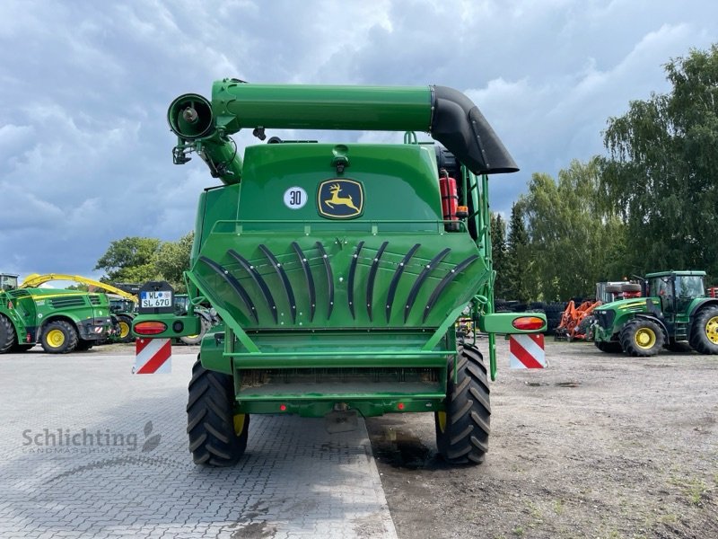 Mähdrescher Türe ait John Deere T670, Vorführmaschine içinde Marxen (resim 4)