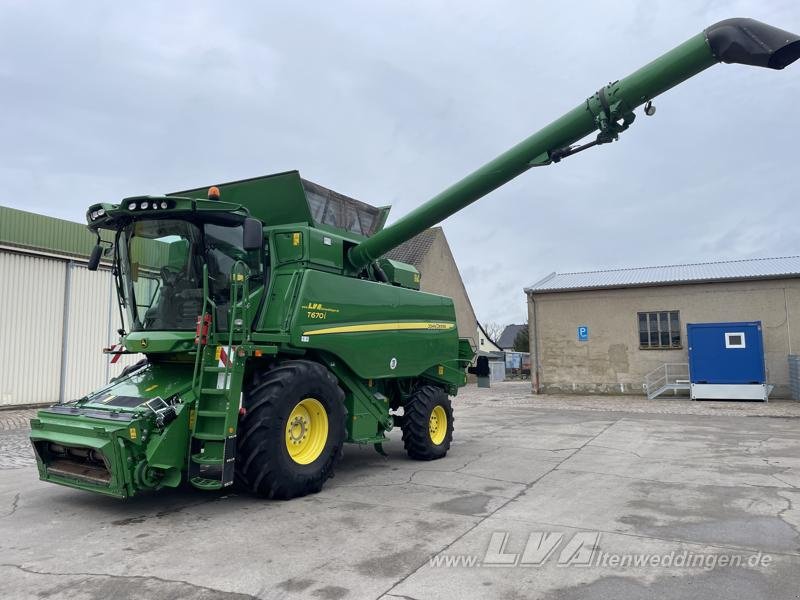 Mähdrescher van het type John Deere T670, Gebrauchtmaschine in Sülzetal OT Altenweddingen (Foto 1)