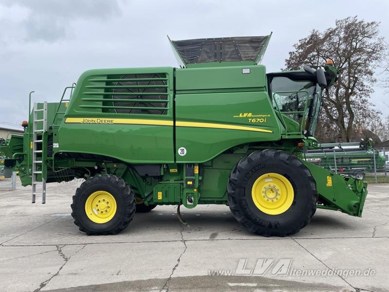 Mähdrescher van het type John Deere T670, Gebrauchtmaschine in Sülzetal OT Altenweddingen (Foto 8)