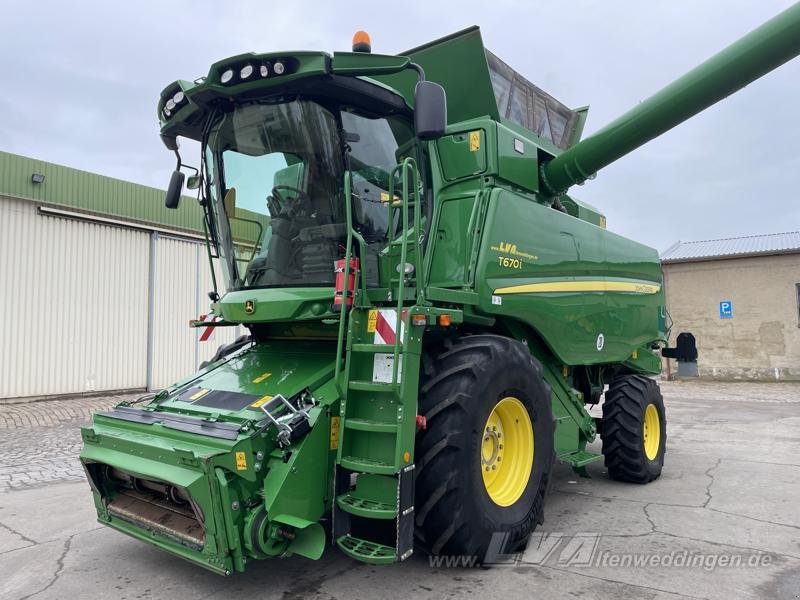 Mähdrescher van het type John Deere T670, Gebrauchtmaschine in Sülzetal OT Altenweddingen (Foto 2)