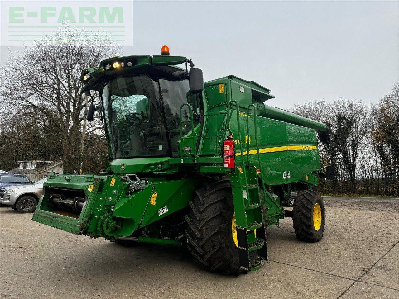 Mähdrescher типа John Deere T670I HILLMASTER, Gebrauchtmaschine в MICHELDEVER, WINCHESTER (Фотография 2)