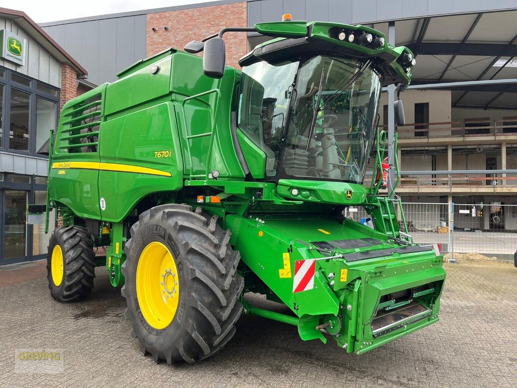 Mähdrescher van het type John Deere T670i ProDrive 30Km/h inkl. 730X Schneidwerk, Gebrauchtmaschine in Ahaus (Foto 9)