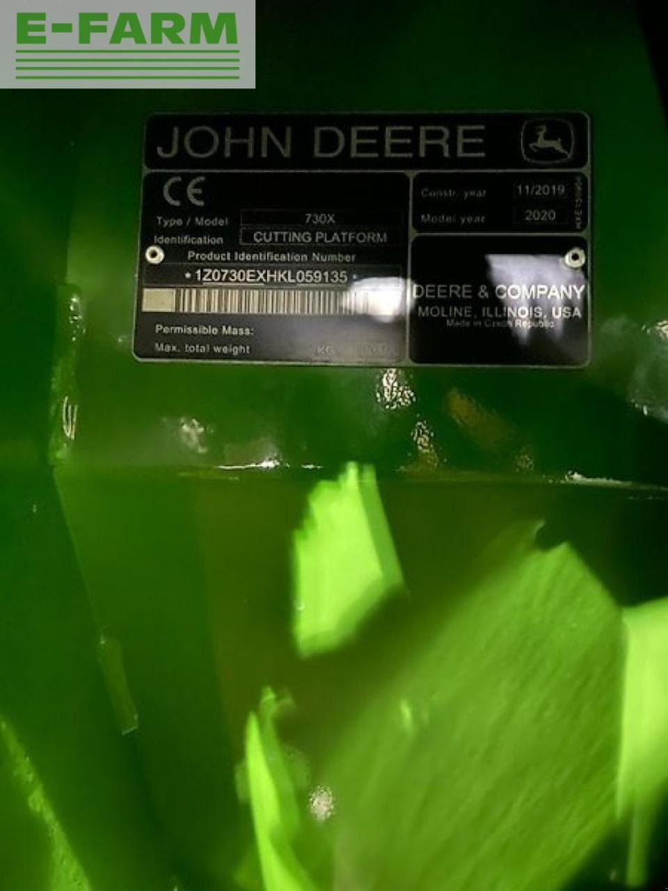 Mähdrescher Türe ait John Deere t670i, Gebrauchtmaschine içinde SHREWSBURRY (resim 9)