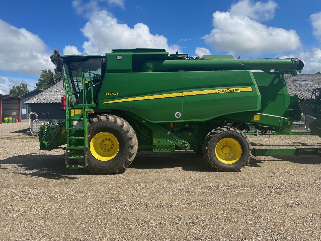 Mähdrescher typu John Deere T670I, Gebrauchtmaschine w Bramming (Zdjęcie 2)