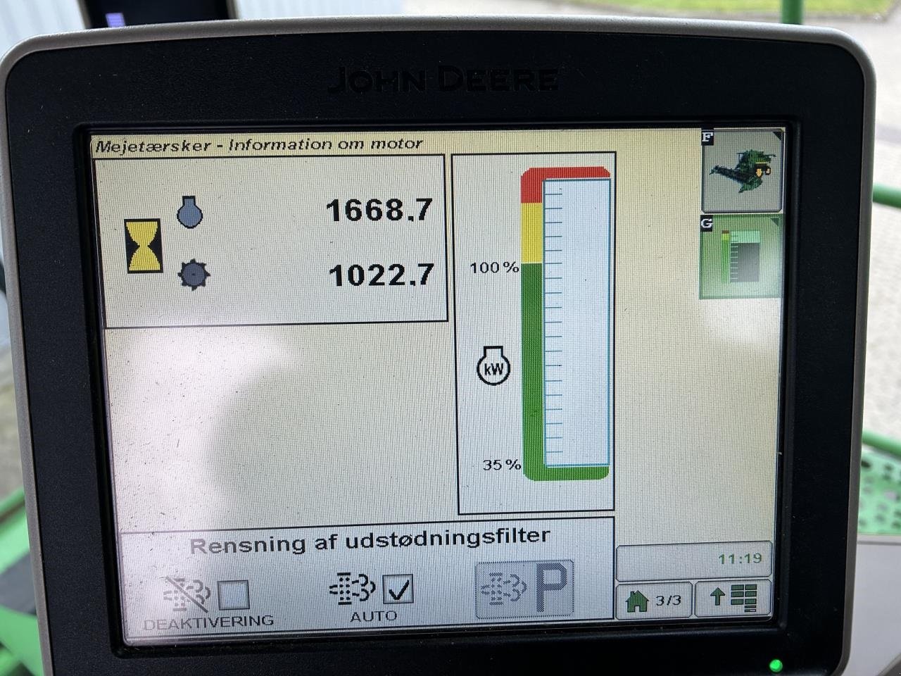 Mähdrescher za tip John Deere T670I, Gebrauchtmaschine u Bramming (Slika 3)