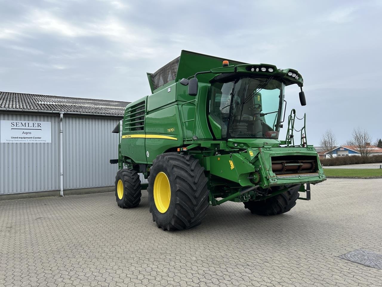 Mähdrescher tip John Deere T670I, Gebrauchtmaschine in Bramming (Poză 8)