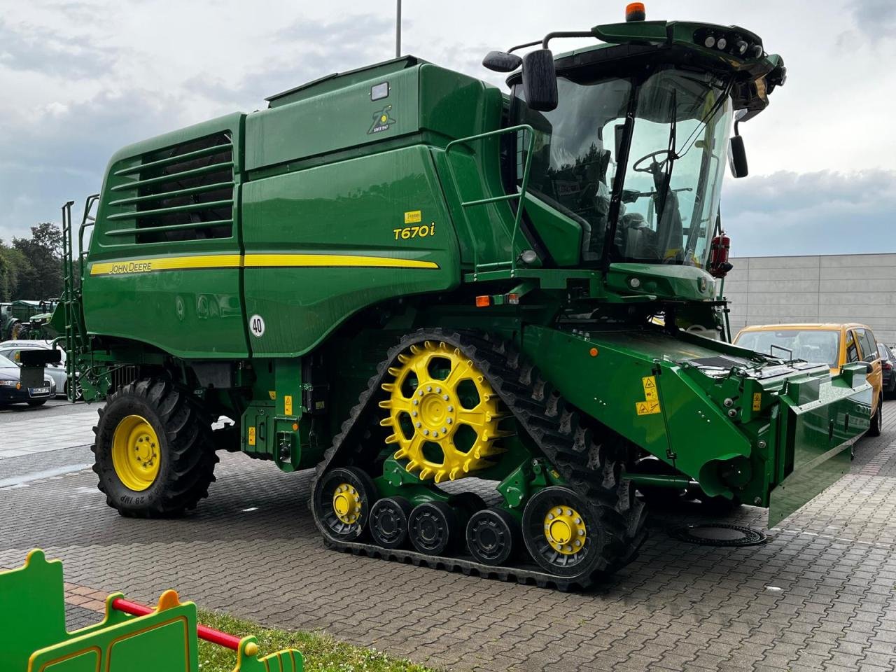 Mähdrescher del tipo John Deere T670i, Gebrauchtmaschine en Zweibrücken (Imagen 3)