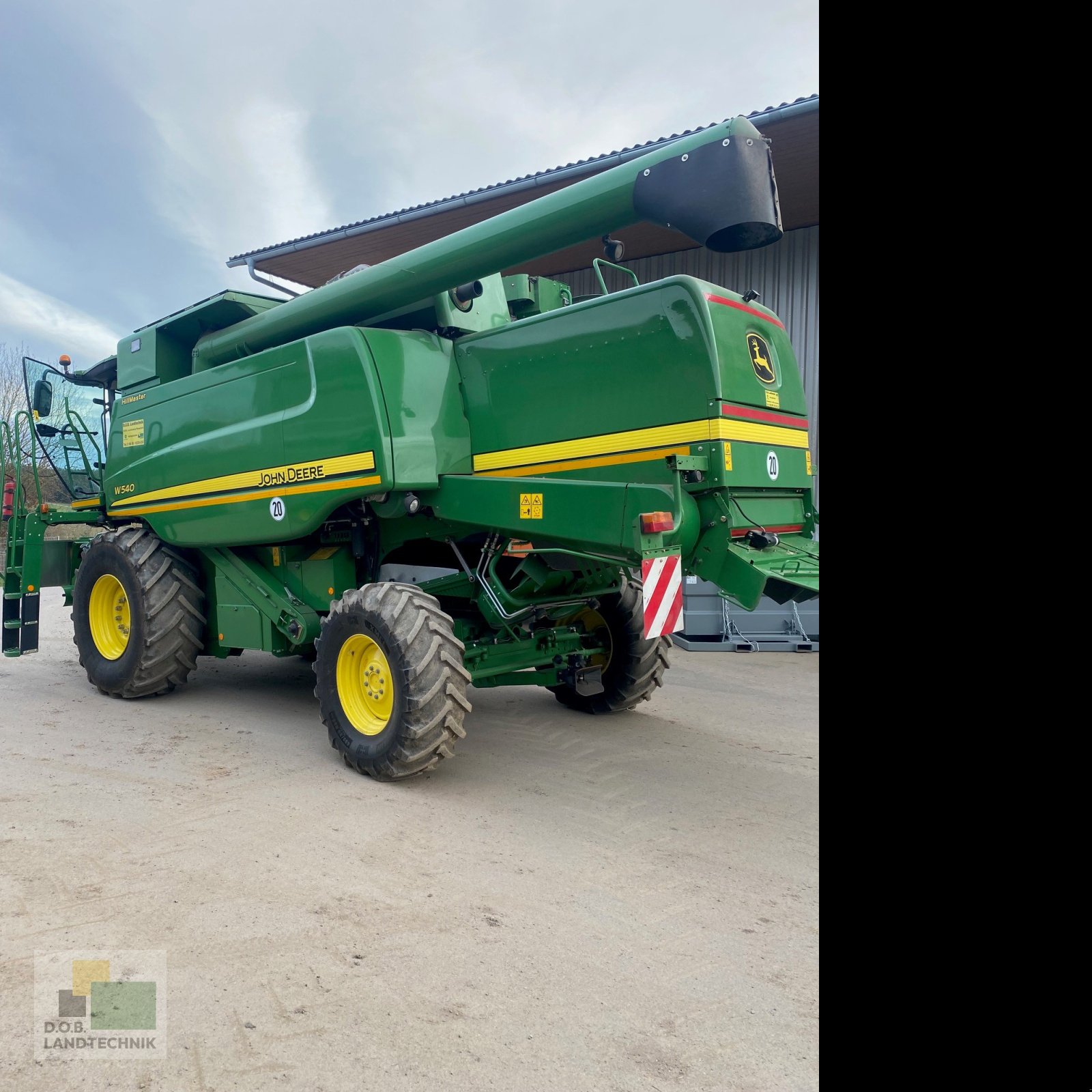 Mähdrescher typu John Deere W 540 HM, Gebrauchtmaschine v Regensburg (Obrázek 25)