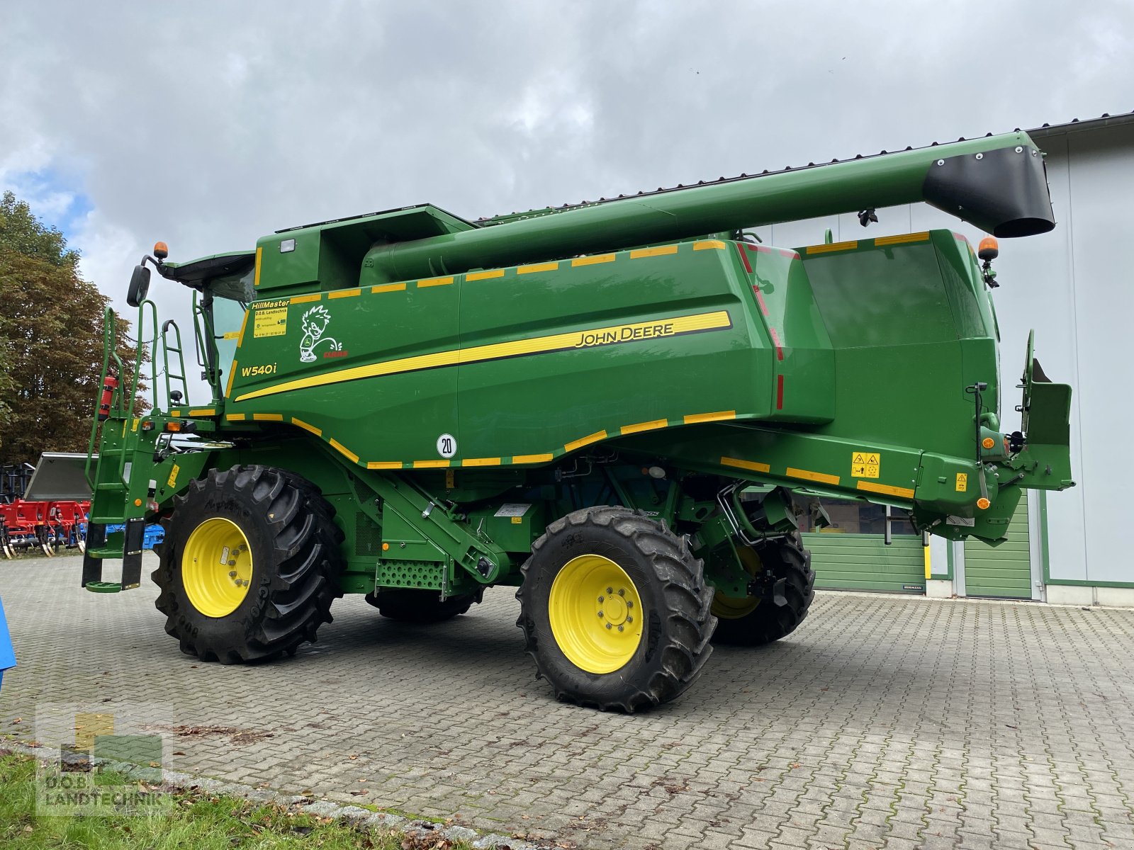 Mähdrescher of the type John Deere W 540 HM, Gebrauchtmaschine in Regensburg (Picture 5)