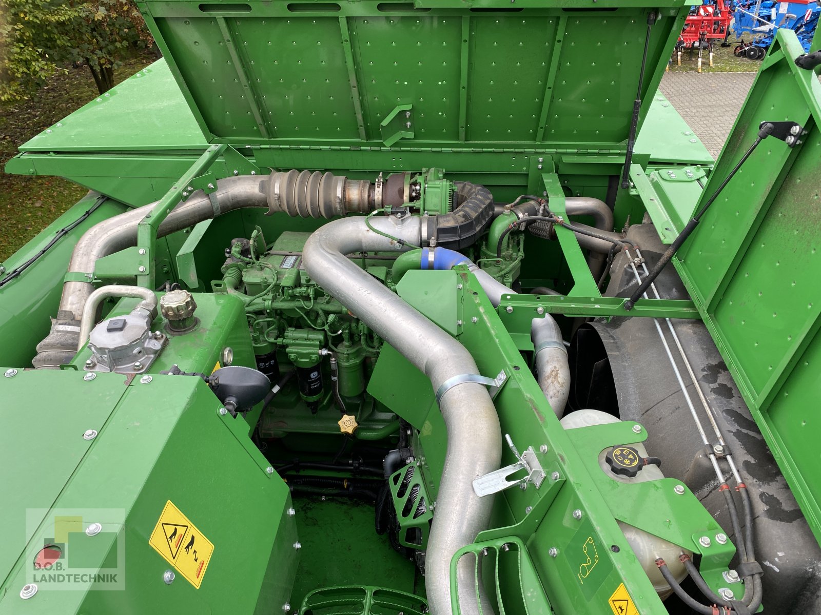 Mähdrescher Türe ait John Deere W 540 HM, Gebrauchtmaschine içinde Regensburg (resim 19)