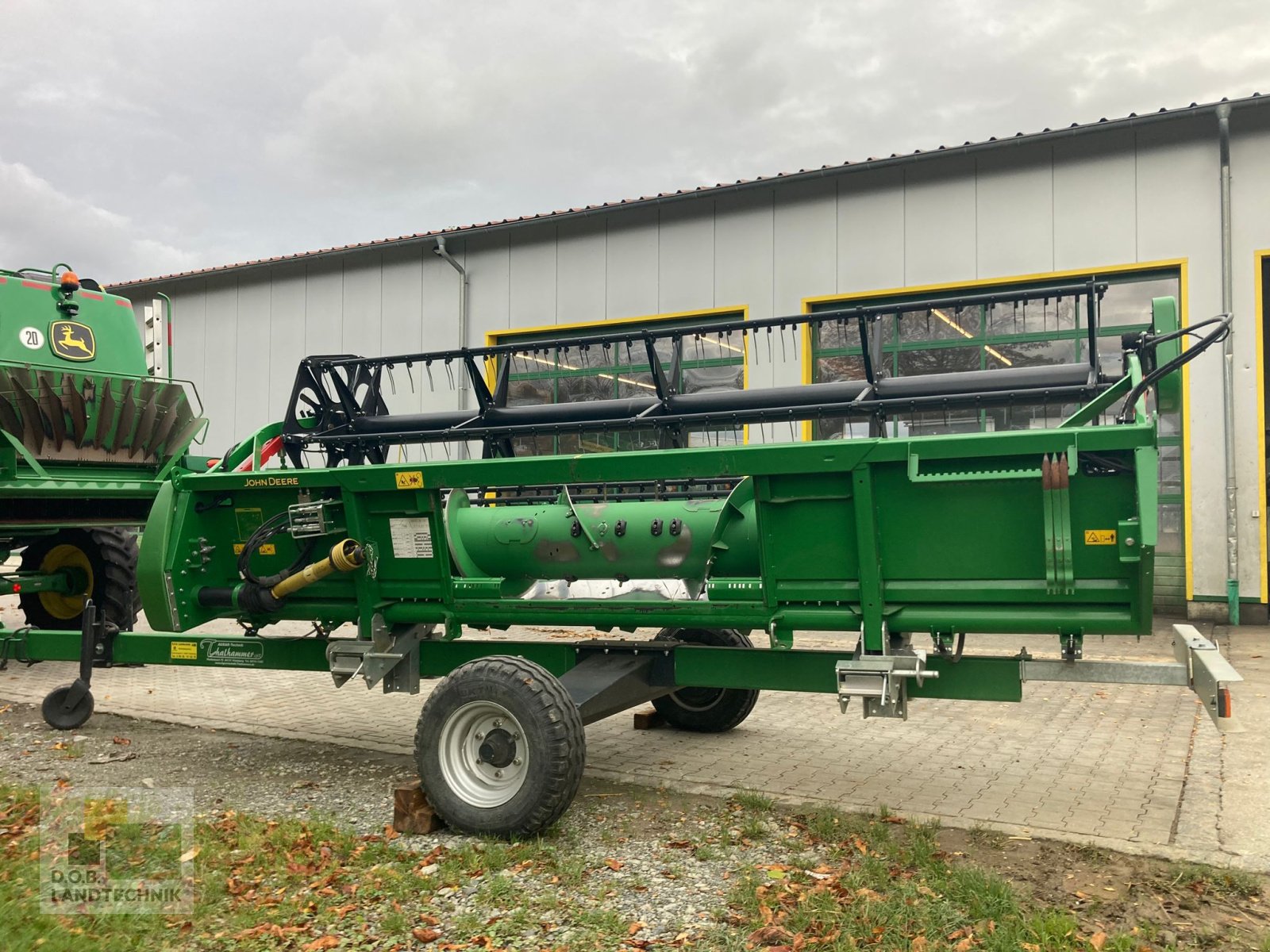 Mähdrescher van het type John Deere W 540 HM, Gebrauchtmaschine in Regensburg (Foto 27)