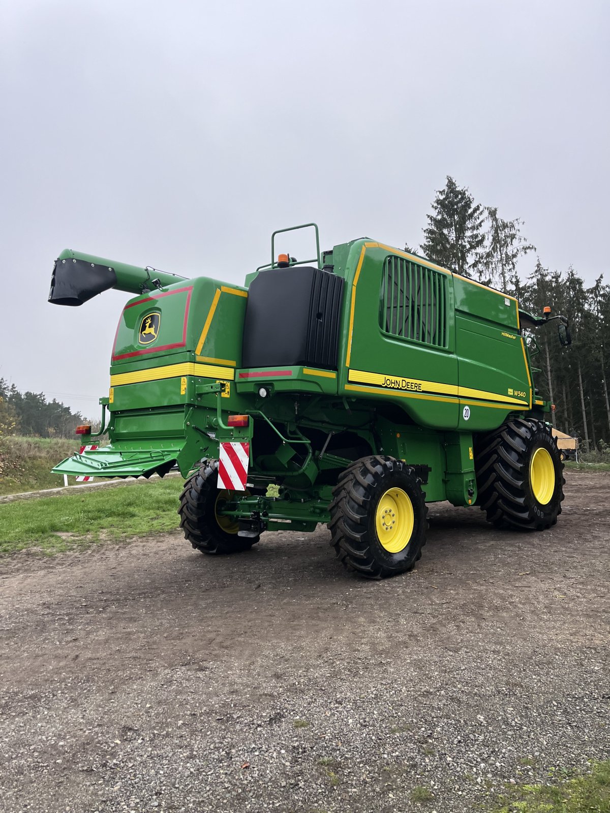 Mähdrescher типа John Deere W 540 HM, Gebrauchtmaschine в Reichenbach (Фотография 3)