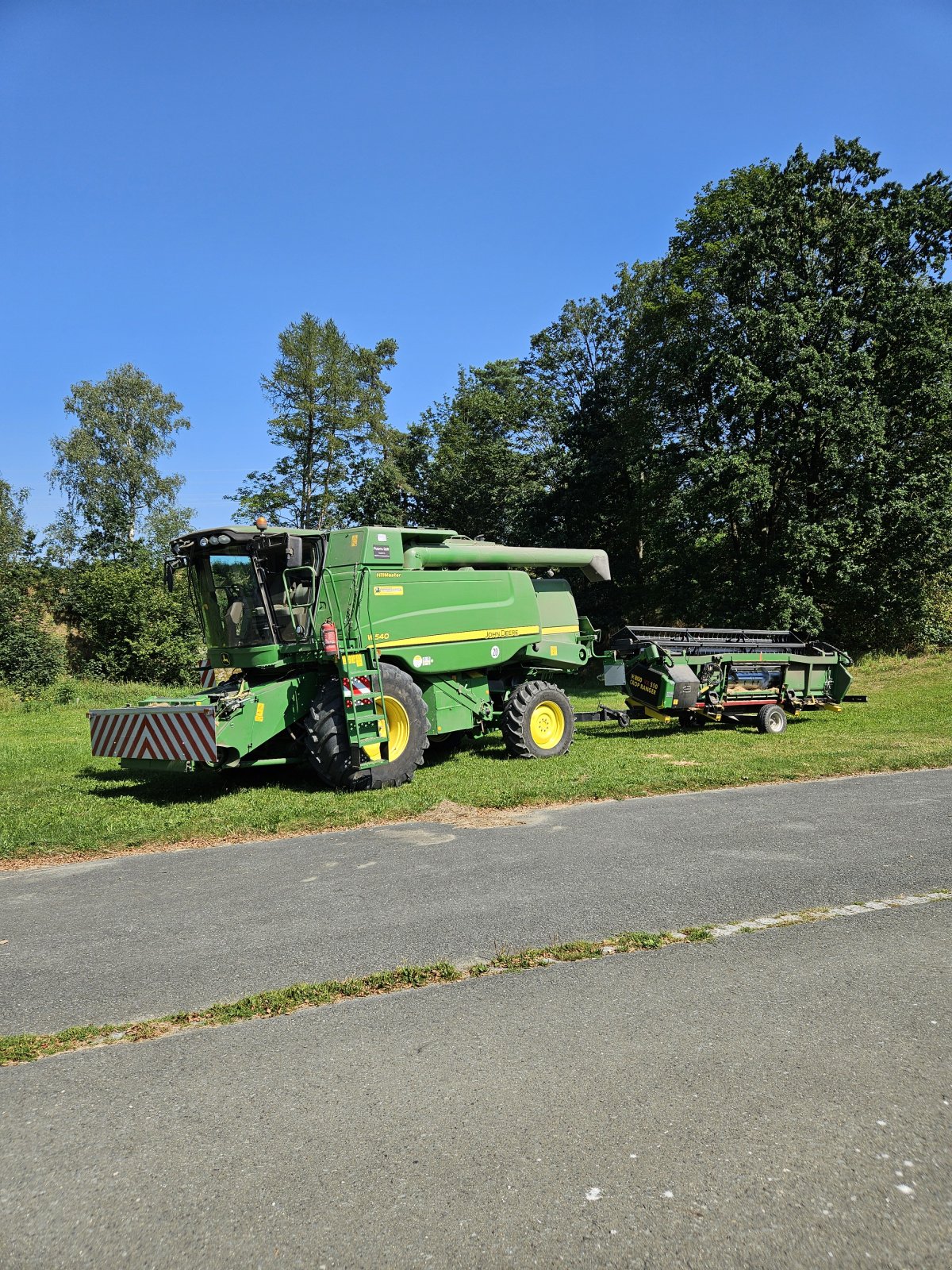 Mähdrescher a típus John Deere W 540 HM, Gebrauchtmaschine ekkor: Schwarzenbach (Kép 2)