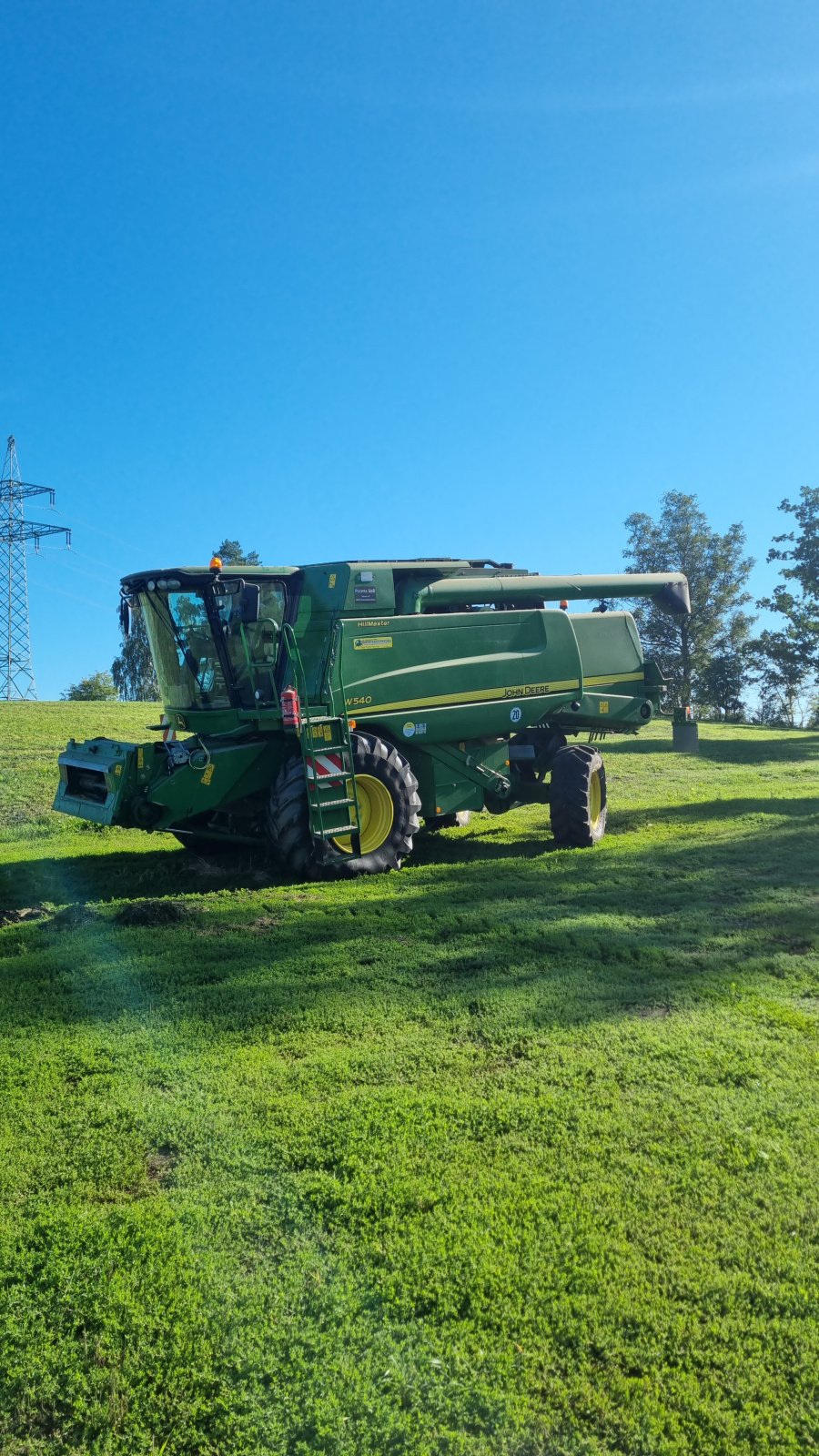 Mähdrescher a típus John Deere W 540 HM, Gebrauchtmaschine ekkor: Schwarzenbach (Kép 3)