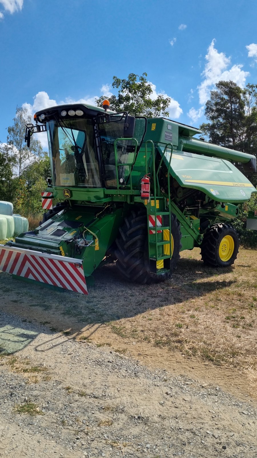 Mähdrescher a típus John Deere W 540 HM, Gebrauchtmaschine ekkor: Schwarzenbach (Kép 1)