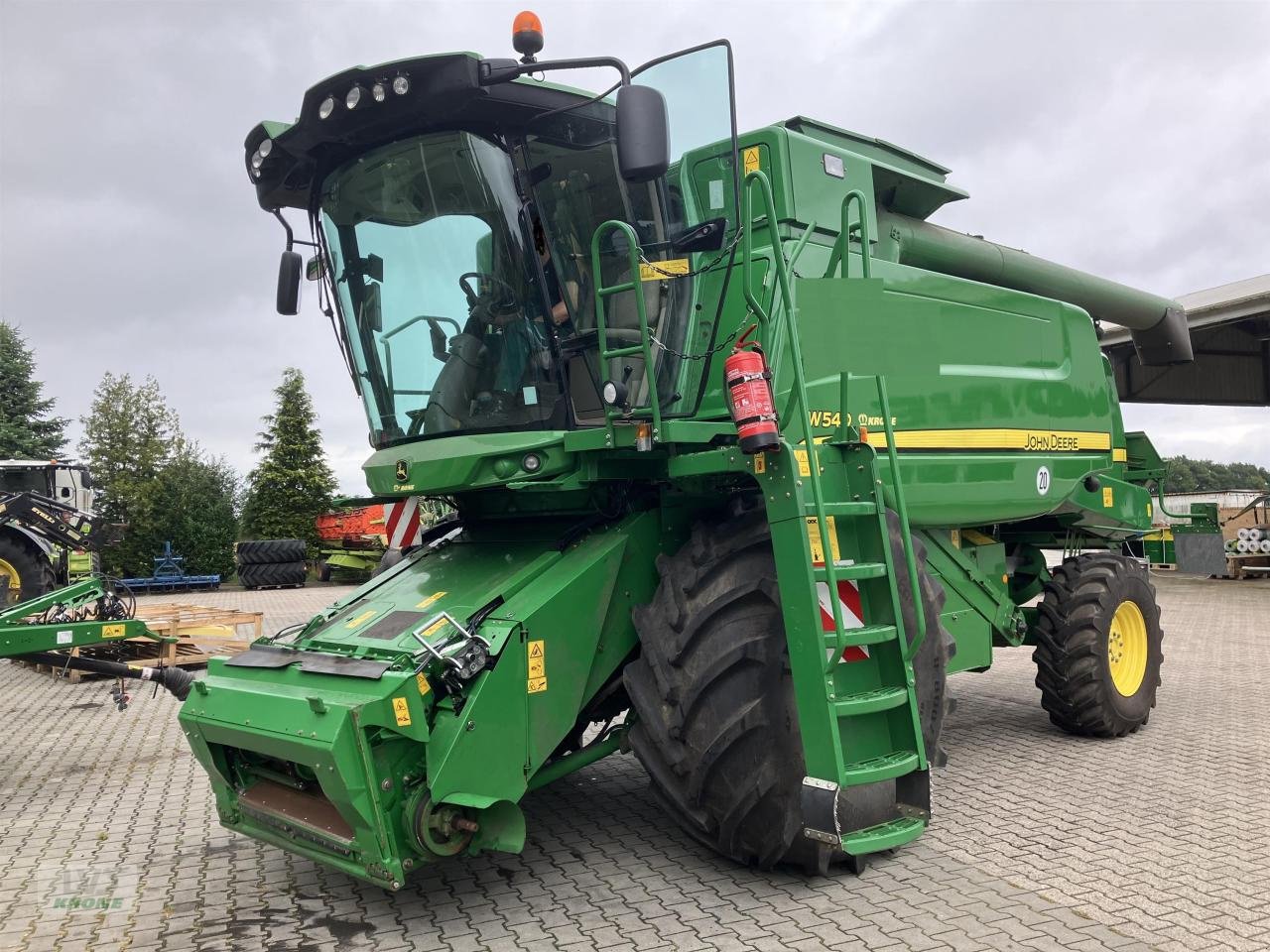 Mähdrescher des Typs John Deere W 540, Gebrauchtmaschine in Spelle (Bild 1)