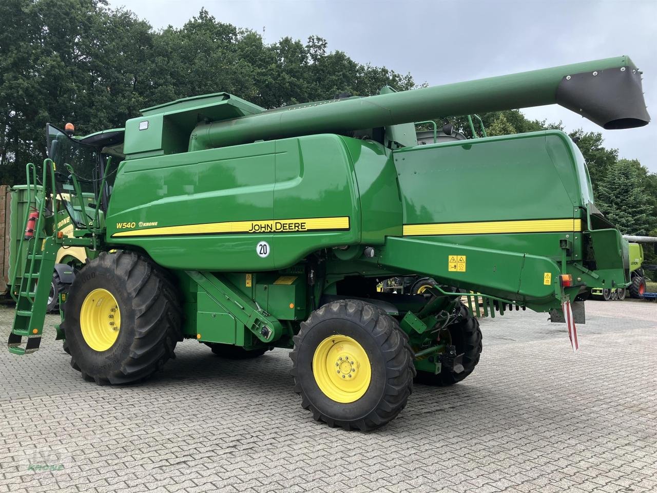 Mähdrescher typu John Deere W 540, Gebrauchtmaschine v Spelle (Obrázek 2)