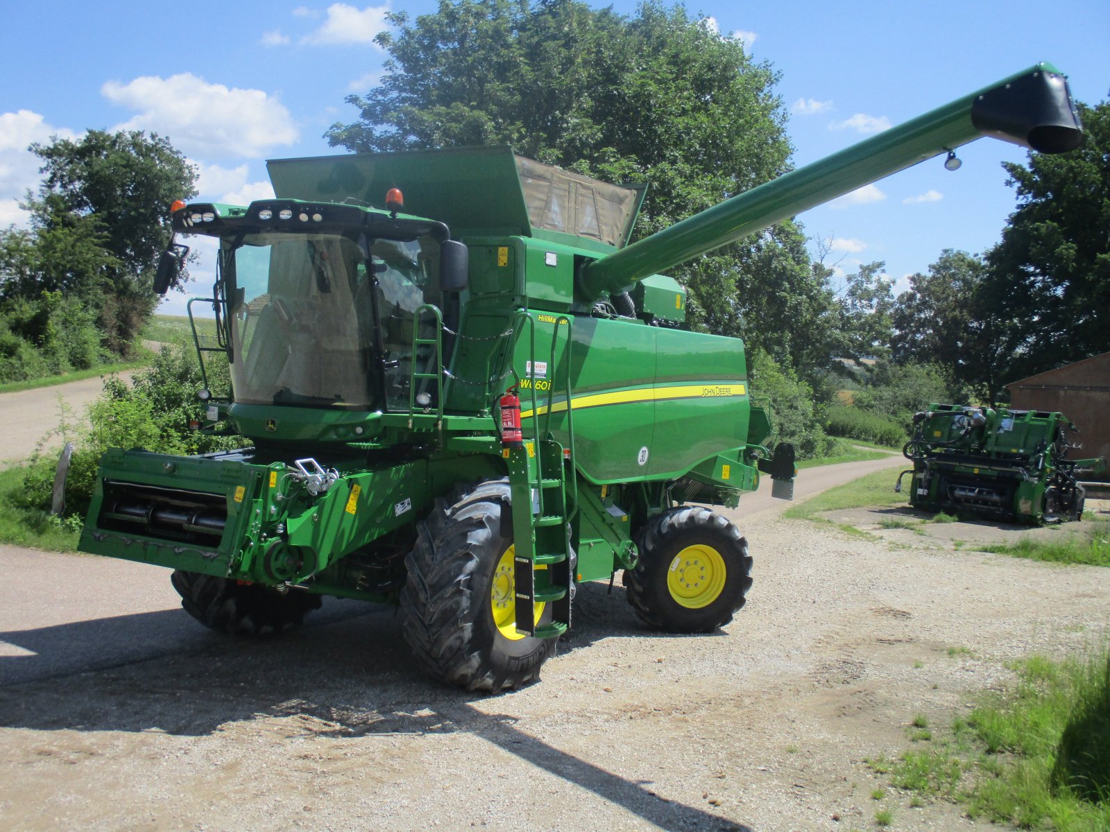 Mähdrescher типа John Deere W 660 i HM, Gebrauchtmaschine в Wittelshofen (Фотография 8)