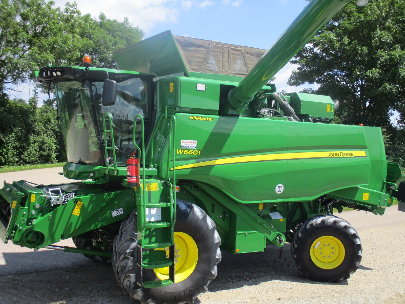 Mähdrescher типа John Deere W 660 i HM, Gebrauchtmaschine в Wittelshofen (Фотография 9)