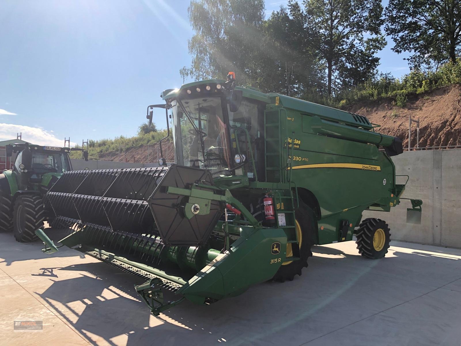 Mähdrescher typu John Deere W330 PTC - Außenbreite 2,99m, Gebrauchtmaschine w Lichtenfels (Zdjęcie 1)