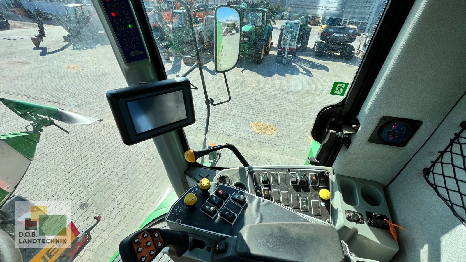 Mähdrescher Türe ait John Deere W330, Gebrauchtmaschine içinde Regensburg (resim 17)