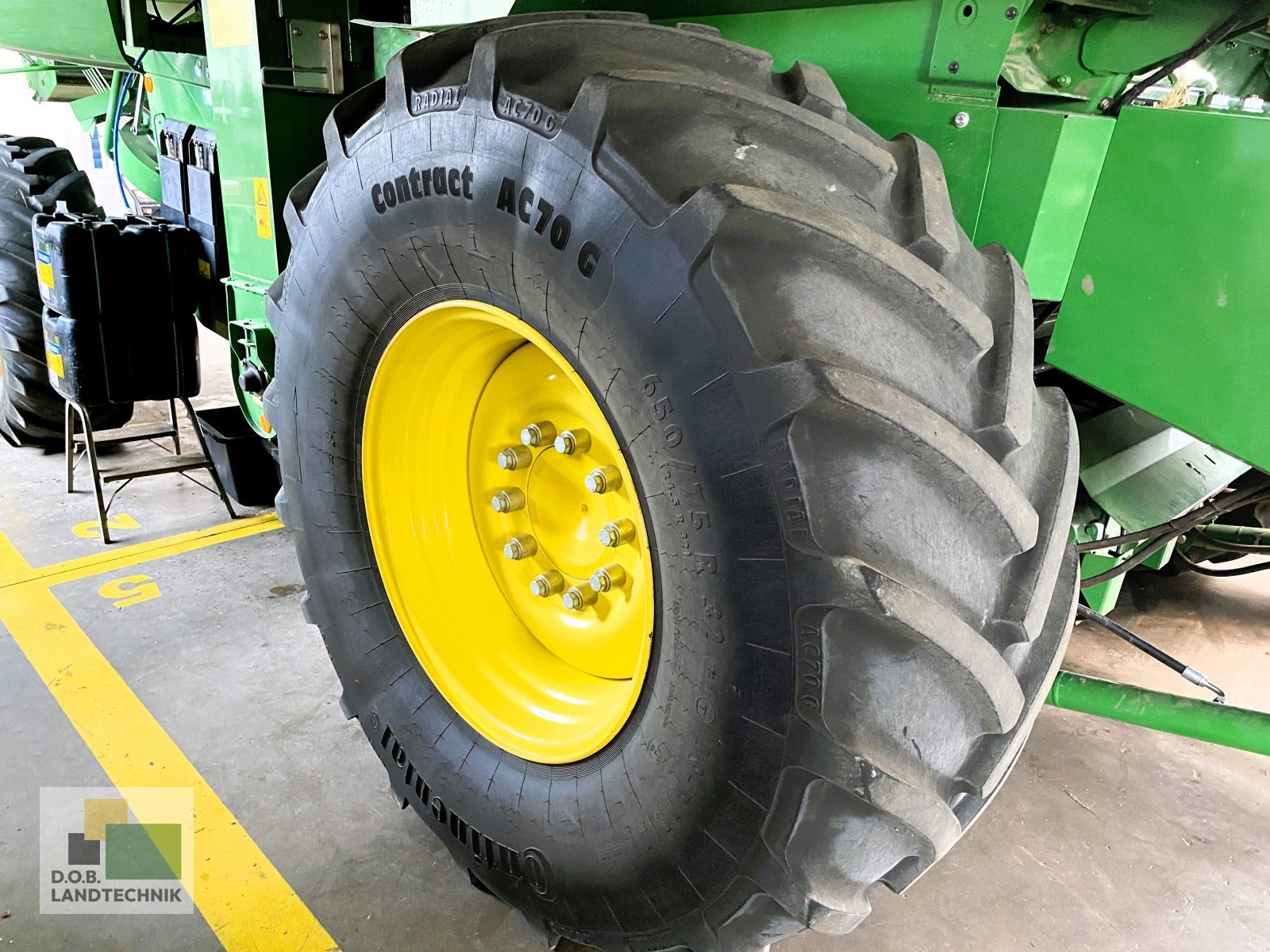 Mähdrescher van het type John Deere W540 W 540 HM Hillmaster, Gebrauchtmaschine in Regensburg (Foto 11)