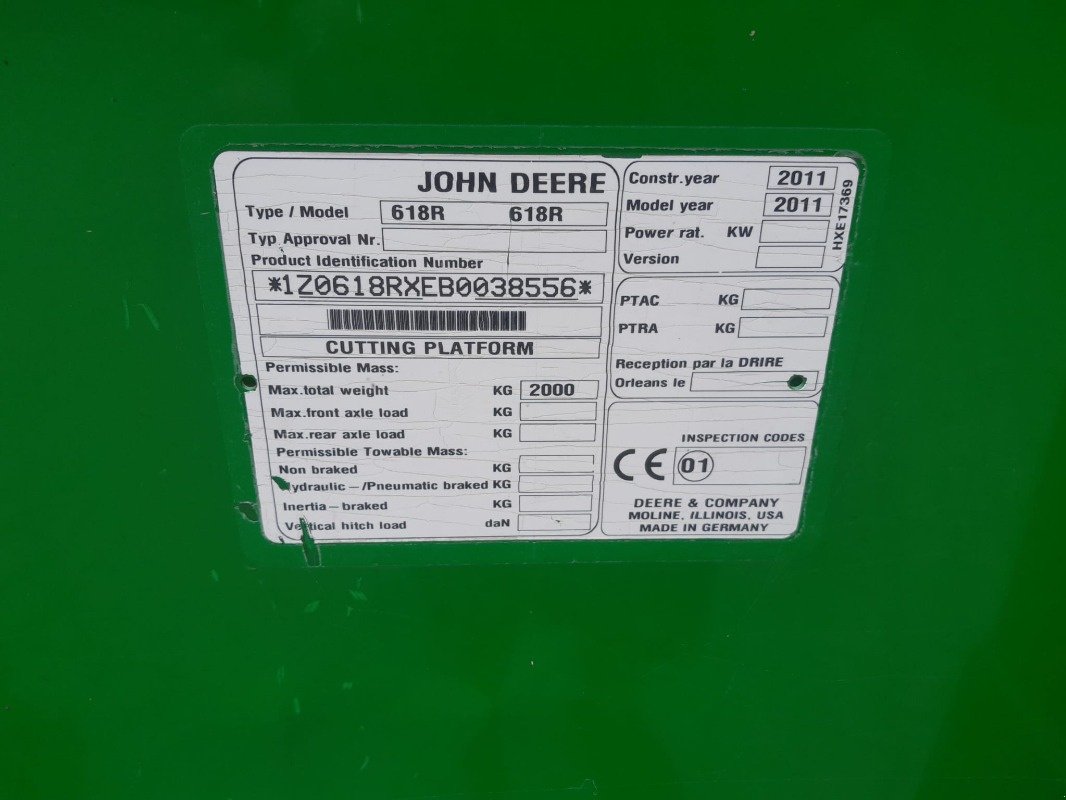 Mähdrescher of the type John Deere W540, Gebrauchtmaschine in Mrągowo (Picture 23)