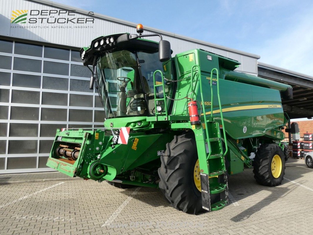 Mähdrescher tip John Deere W650 HM mit SW 622R + SWW, Gebrauchtmaschine in Lauterberg/Barbis (Poză 1)