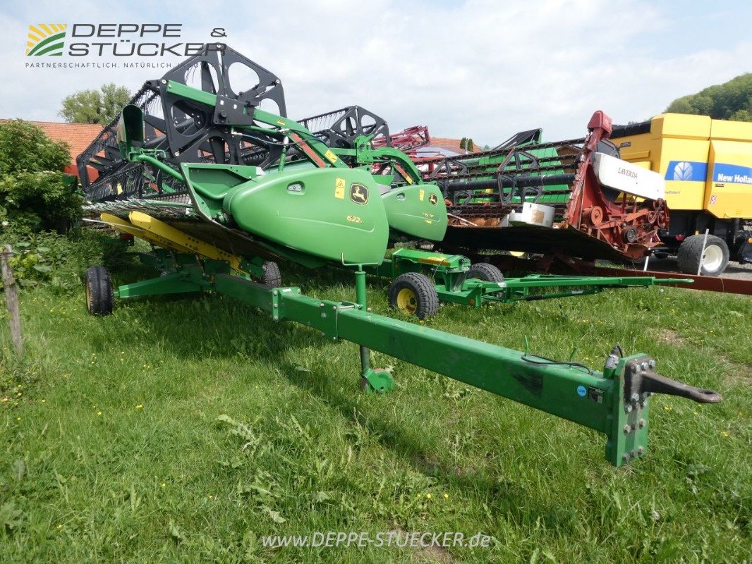 Mähdrescher typu John Deere W650 HM mit SW 622R + SWW, Gebrauchtmaschine w Lauterberg/Barbis (Zdjęcie 19)