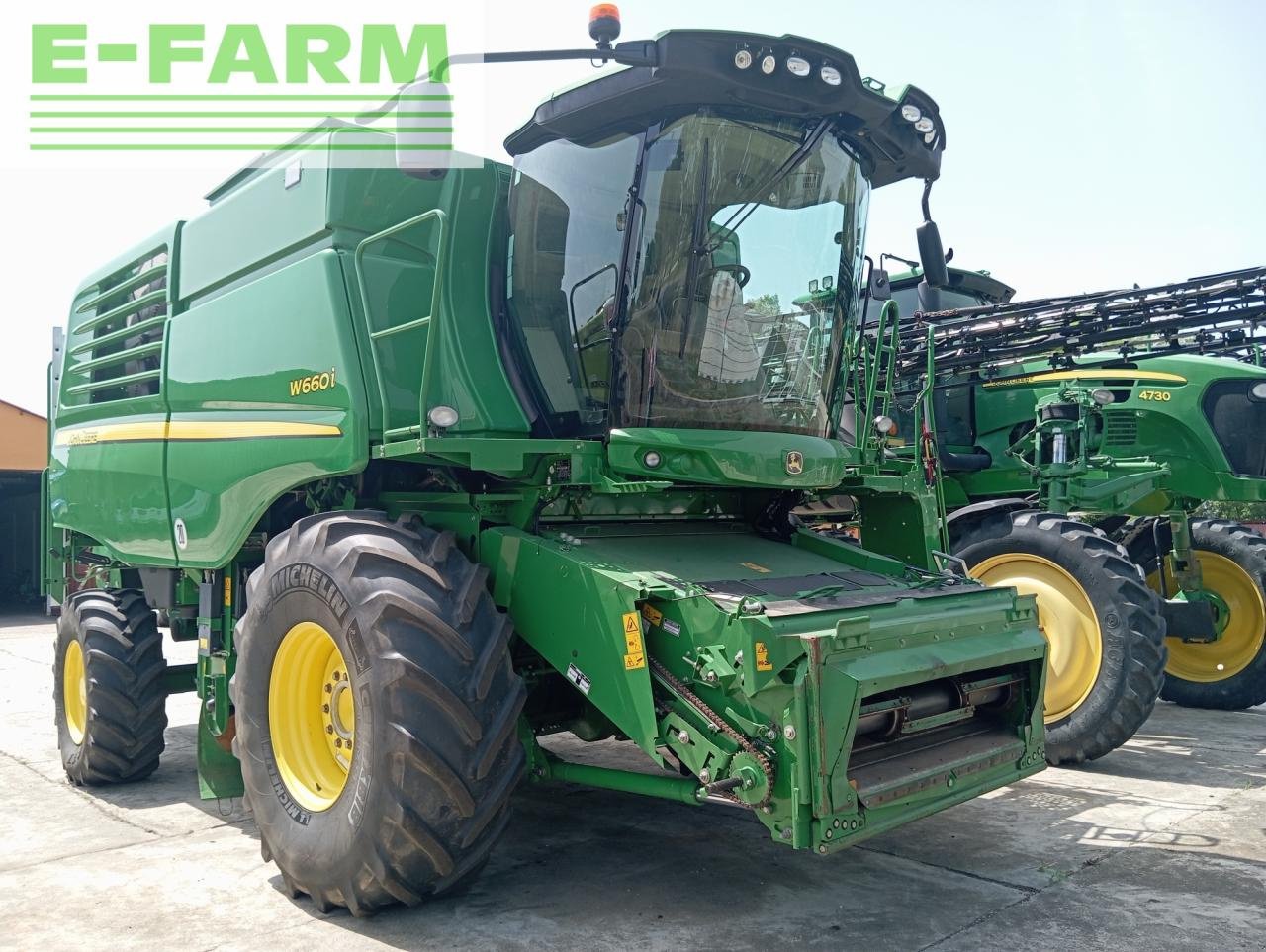 Mähdrescher типа John Deere W660i, Gebrauchtmaschine в Hamburg (Фотография 1)