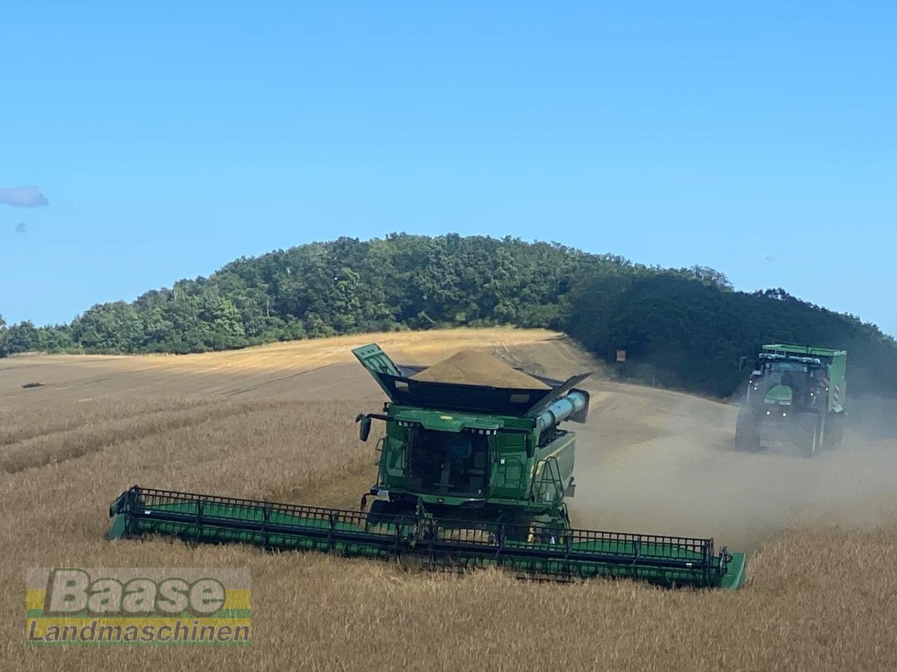 Mähdrescher van het type John Deere X9 1000 + HD40X, Gebrauchtmaschine in Holthof (Foto 7)