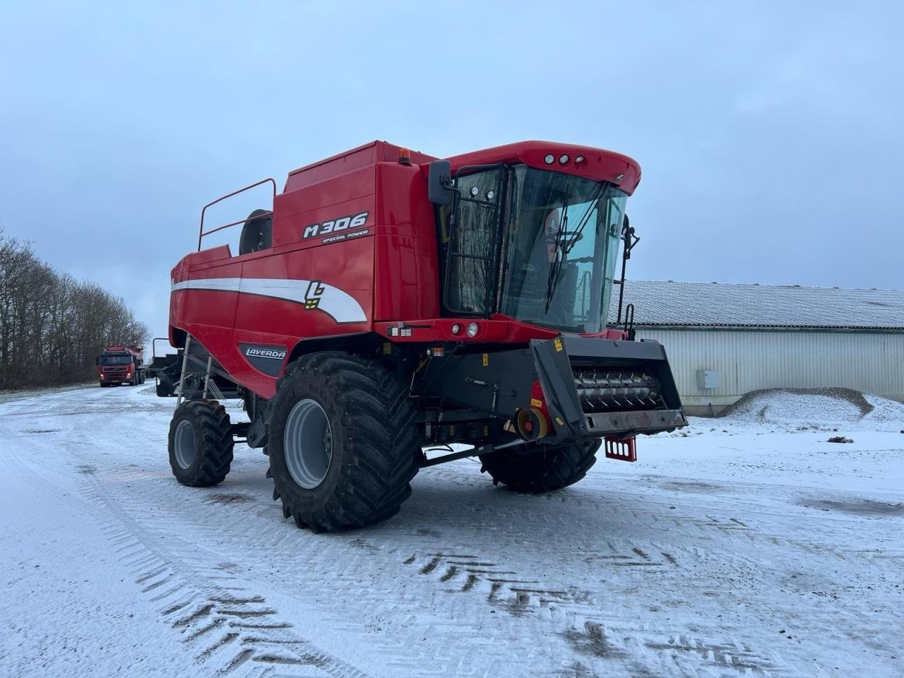 Mähdrescher Türe ait Laverda M306, Gebrauchtmaschine içinde Middelfart (resim 2)