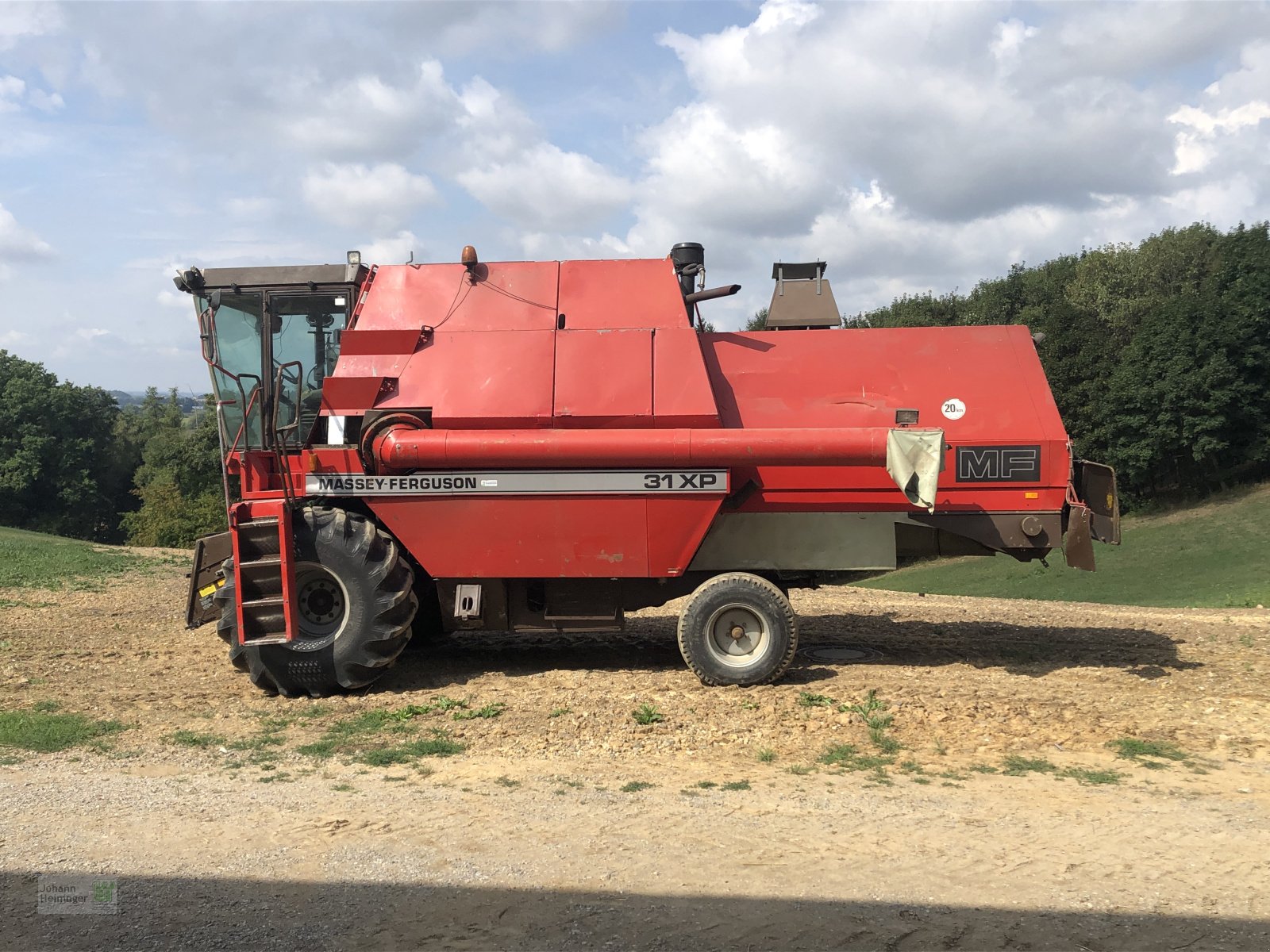 Mähdrescher Türe ait Massey Ferguson 31 XP, Gebrauchtmaschine içinde Offenberg (resim 21)