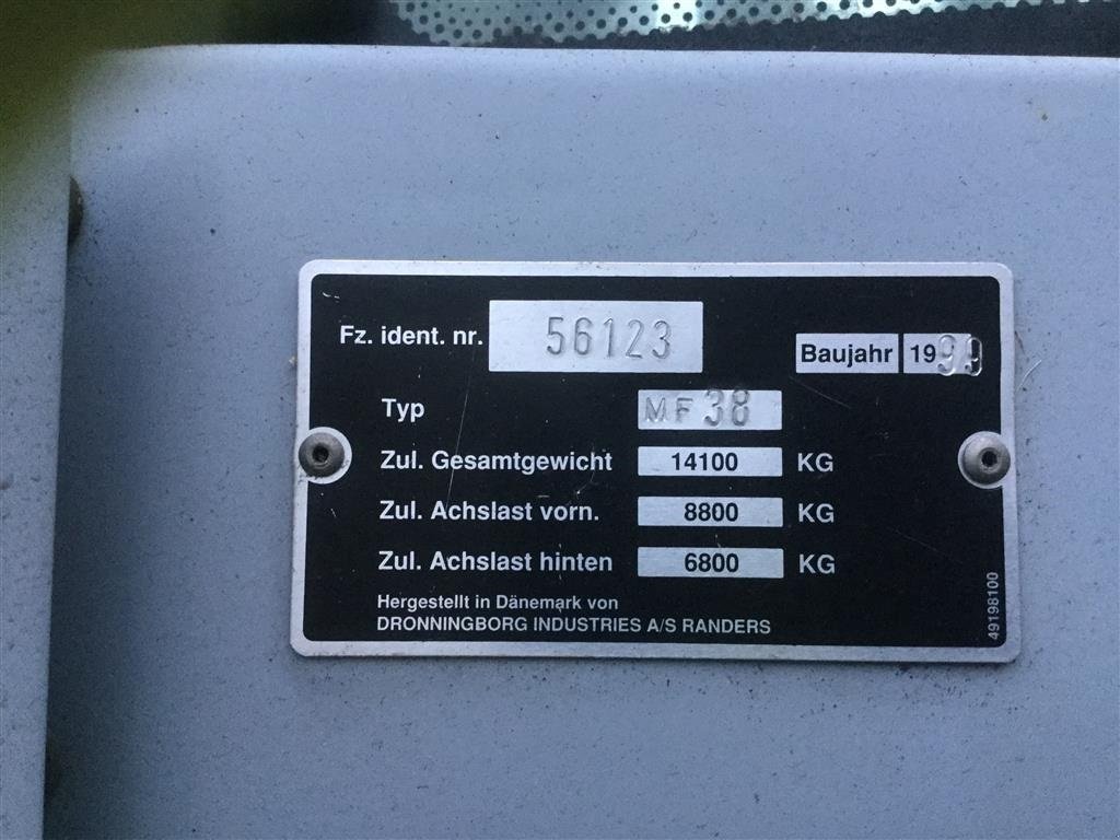 Mähdrescher tip Massey Ferguson 38 dv 2 med autolevel skærebord, Gebrauchtmaschine in Kongerslev (Poză 6)