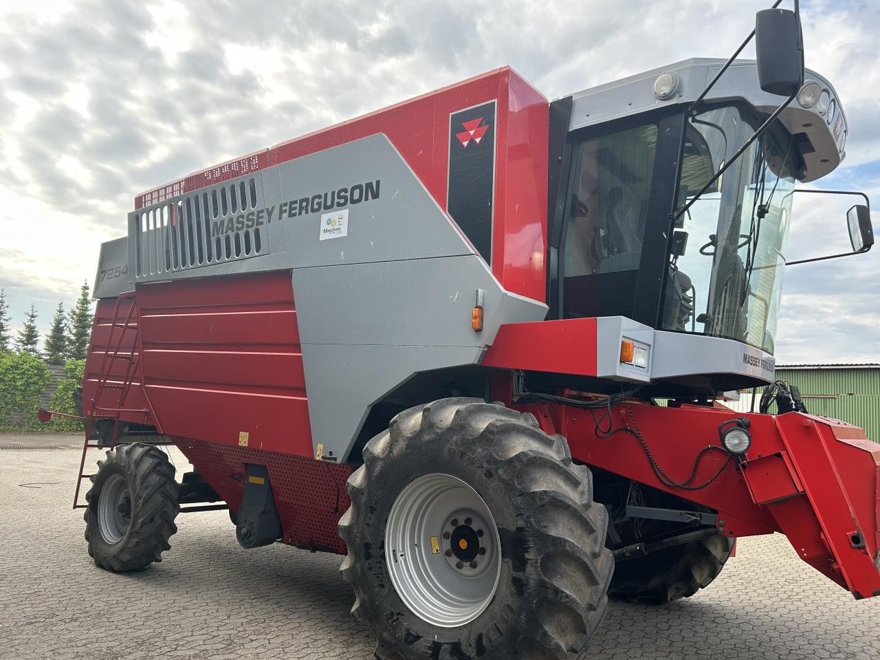 Mähdrescher Türe ait Massey Ferguson 7254, Gebrauchtmaschine içinde Odder (resim 1)