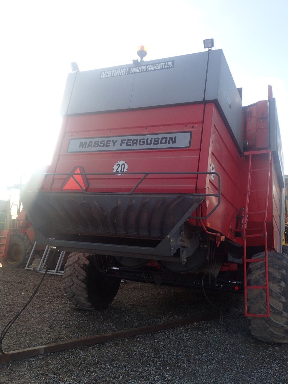 Mähdrescher Türe ait Massey Ferguson 7276, Gebrauchtmaschine içinde Viborg (resim 5)