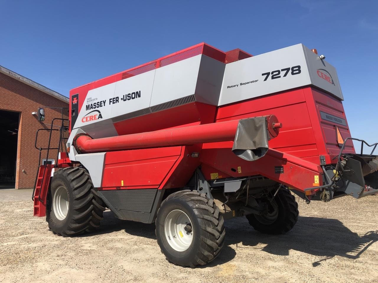 Mähdrescher del tipo Massey Ferguson 7278 CEREA, Gebrauchtmaschine en Videbæk (Imagen 4)