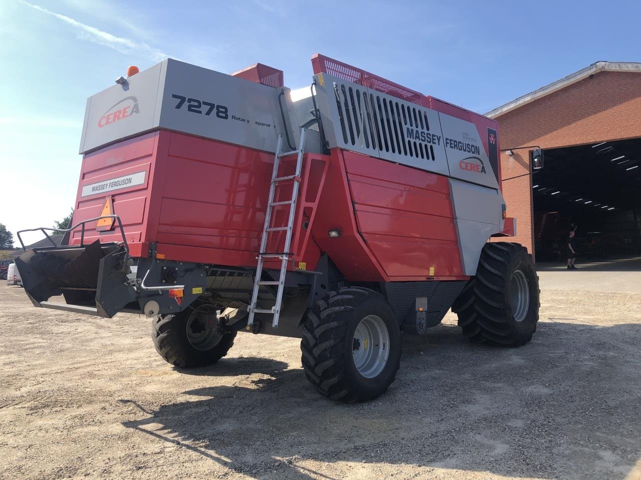 Mähdrescher del tipo Massey Ferguson 7278 CEREA, Gebrauchtmaschine In Videbæk (Immagine 3)